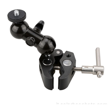 Supporto Super Clamp con mini testa a sfera rotante